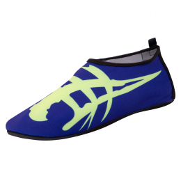 Взуття Skin Shoes для спорту та йоги SP-Sport Ієрогліф PL-0419-BL розмір 34-45 синій-салатовий