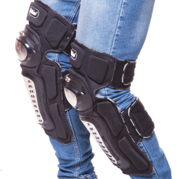Захист коліна та гомілки MADBIKE MS-4373 2шт чорний