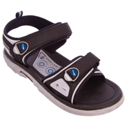 Босоніжки сандалі підліткові KITO ASD-Z0516-BLACK розмір 40-41 чорний