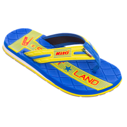 В'єтнамки для хлопчиків KITO EC4211-D.BLUE-YELLOW розмір 31-34 синій-жовтий