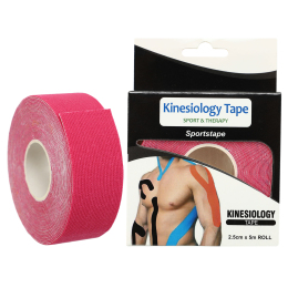 Кинезио тейп для лица и тела Kinesio tape SP-Sport BC-1091-2_5 размер 2,5смх5м цвета в ассортименте