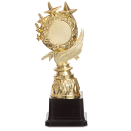 Награда спортивная с местом под жетон SP-Sport STARS QX-18004 золотой