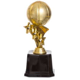 Награда спортивная SP-Sport Баскетбольный мяч JZ-19841-B золотой