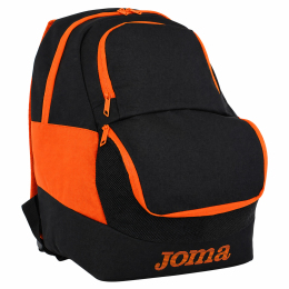 Рюкзак спортивный Joma DIAMOND II 400235-120 44,2л черный-оранжевый
