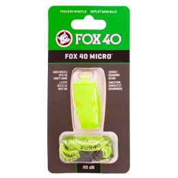 Свисток суддівський пластиковий MICRO FOX40-MICRO кольори в асортименті
