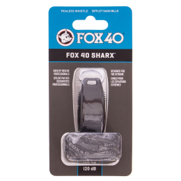 Свисток спортивный судейский пластиковый со шнурком SHARX SAFETY FOX40-SHARX-SAF цвета в ассортименте