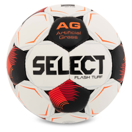 Мяч футбольный SELECT FLASH TURF FIFA BASIC V26 FLASH-TURF-5WR №5 белый-красный