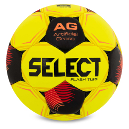 Мяч футбольный SELECT FLASH TURF FIFA BASIC V26 FLASH-TURF-5YR №5 желтый-красный
