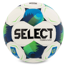 М'яч для футзалу SELECT FUTSAL TORNADO FIFA BASIC V26 Z-TORNADO-WBL №4 білий-синій