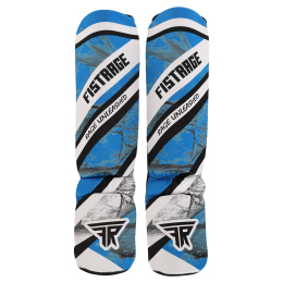 Защита голени и стопы FISTRAGE BEAST VL-5135 S-XL синий-белый