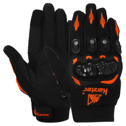 Мотоперчатки короткие для города с защитой RACING BIKER SC-04 M-XXL цвета в ассортименте