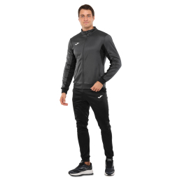 Костюм спортивный кофта на молнии и брюки Joma DERBY 103120-151 4XS-XL черный