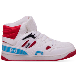 Кроссовки баскетбольные Sport F056-4 размер 36-40 Белый-красный