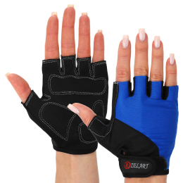 Перчатки для фитнеса и тренировок женские Zelart BC-3787 XS-M цвета в ассортименте