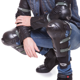 Комплект защиты AXO M-4575 (колено, голень, предплечье, локоть) черный
