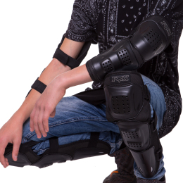 Комплект защиты FOX M-6337 (колено, голень, предплечье, локоть) черный