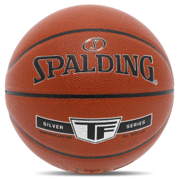 М'яч баскетбольний Composite Leather SPALDING TF SILVER 76859Y №7 помаранчевий