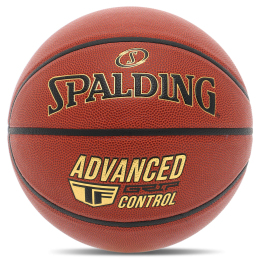 М'яч баскетбольний PU SPALDING ADVANCED TF CONTROL 76870Y №7 коричневий