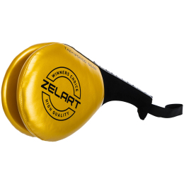 Ракетка для тхэквондо двойная Zelart BBO-1238 цвета в ассортименте