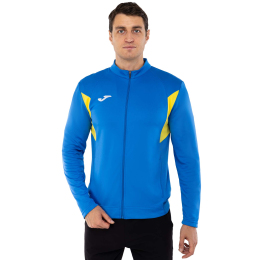 Кофта спортивная на молнии Joma WINNER III 103316-709 S-XL синий-желтый