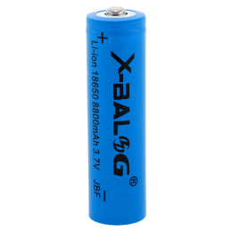 Акумуляторна батарея 18650 X-BALOG 18650-B 3.7V, 4.2V 9.6wh 8800 1шт