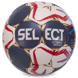 Мяч для гандбола SELECT HB-3661-0 №0 PVC темно-серый-белый-красный