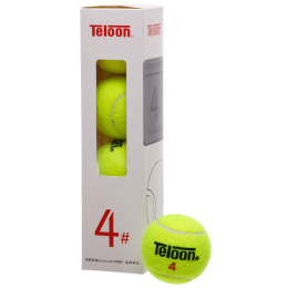 М'яч для великого тенісу TELOON-4 T22754 4шт салатовий