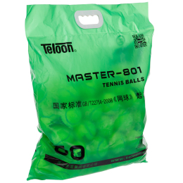 М'яч для великого тенісу TELOON MASTER-801 801-60 60шт салатовий