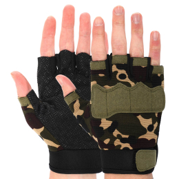Перчатки тактические с открытыми пальцами SP-Sport BC-8789 размер L цвета в ассортименте