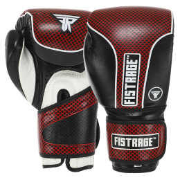 Боксерські рукавиці шкіряні FISTRAGE VL-4143 10-14унцій кольори в асортименті