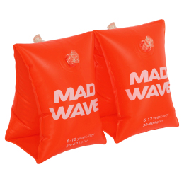 Нарукавники для плавання дитячі надувні 2шт MadWave BASIC M075605 2-12 лет цвета в ассортименте