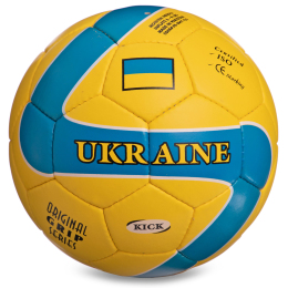М'яч футбольний UKRAINE BALLONSTAR FB-0047-765 №5 жовтий-блакитний