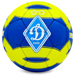 Мяч футбольный ДИНАМО-КИЕВ FB-0047-762 №5 желтый-синий