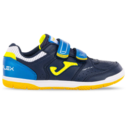 Футзалки обувь для мини-футбола детская Joma TOP FLEX TPJW2503INV размер 29-33 темно-синий