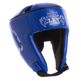Шлем боксерский открытый LEV LV-4293 S-XL цвета в ассортименте