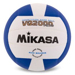 М'яч волейбольний MIKASA VQ2000 №5 PU білий-синій