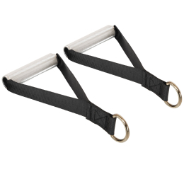 Ручки для тяги рукаятки для тренажеров ALUMINUM HANDLES Record FI-4770 2шт черный