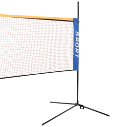 Стойка с сеткой мобильная разборная для волейбола бадминтона и большого тенниса SP-Sport C-7612 5,18м