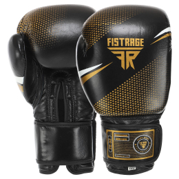 Перчатки боксерские кожаные FISTRAGE VL-4145 10-14унций цвета в ассортименте