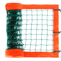 Сітка для пляжного волейболу SP-Planeta Еліт SO-0952 8,5x1м зелений-помаранчевий