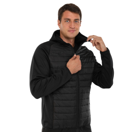 Куртка з капюшоном Joma SOFT-SHELL BERNA III 103791-100 розмір 2XS-2XL чорний