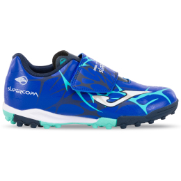 Сороконіжки футбольні дитячі Joma SUPER COPA SCJW2504TFV розмір 29-36 синій