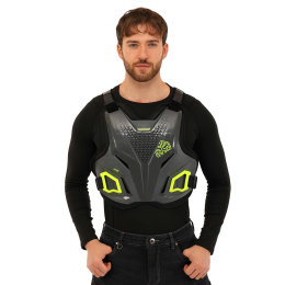 Мотопанцир для захисту спини та грудей SCOYCO AM18 M-3XL сірий