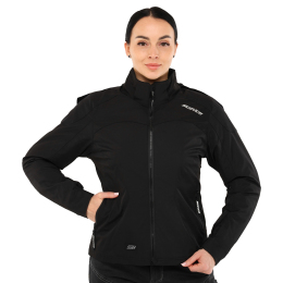 Мотокуртка жіноча SCOYCO JK178W S-L чорний