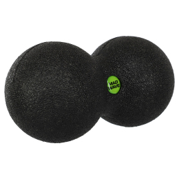 М'яч кінезіологічний подвійний Duoball MadWave M139116101W чорний