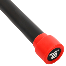 Бодібар Body Bar Zelart FI-4776-2 вага 2кг чорний-червоний