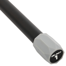 Бодібар Body Bar Zelart FI-4780-1 вага 1кг чорний-сірий