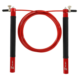 Скакалка швидкісна професійна зі сталевим тросом Zelart FI-5345 3м кольори в асортименті