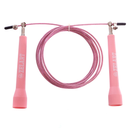 Скакалка швидкісна кросфіт з шарнірним підшипником і сталевим тросом Zelart FI-5101 2,75м кольори в асортименті