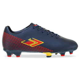 Бутси футбольне взуття DIFFERENT SPORT SG-600642-2 розмір 35-39 темно-синій-жовтий